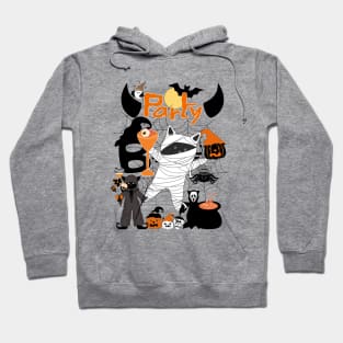 Cat Party Halloween Hoodie